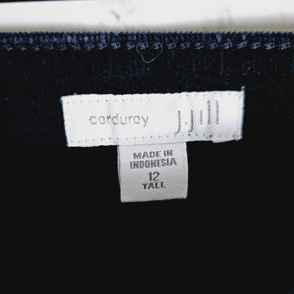 J. JILL | corduroy tapered fit stretch pants - Picture 6 of 8